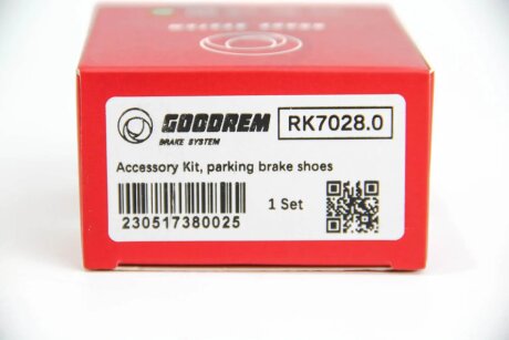 Комплект монтажний барабанних гальм зад LACETTI/NUBIRA/EPICA 05- 170х26 goodrem RK70280