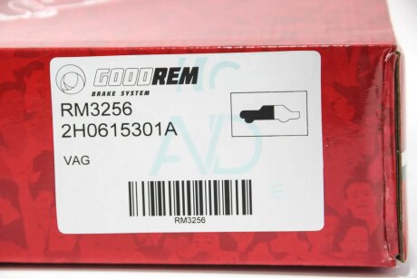 Гальмівний диск перед. Amarok (16-21) goodrem RM3256