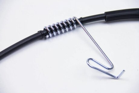 Трос ручного тормоза зад. Transit V347 06- Л. RWD (однокат.) (1532/1332) goodrem RM4411