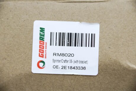 Ролик зсувних дверей (середній) Sprinter/Crafter 06- (з кроншт.) goodrem RM8020