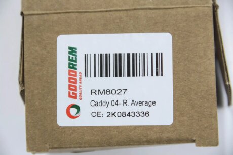 Ролик зсувних дверей Caddy 04- Пр. середній goodrem RM8027