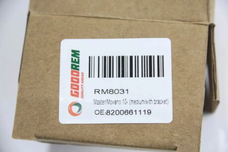Ролик зсувних дверей Master/Movano 10- (середній/з кроншт.) goodrem RM8031