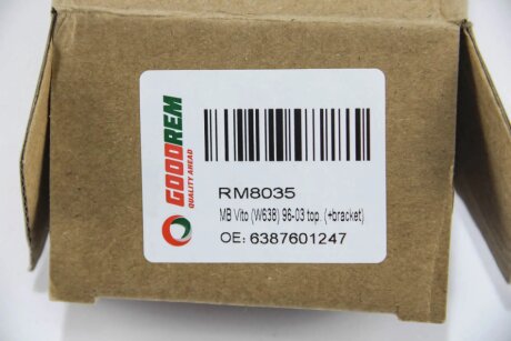 Ролик зсувних дверей MB Vito (W638) 96-03 верх. (+кроншт.) goodrem RM8035
