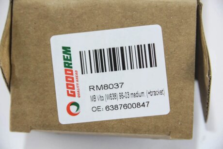 Ролик зсувних дверей MB Vito (W638) 96-03 средн. (+кроншт.) goodrem RM8037