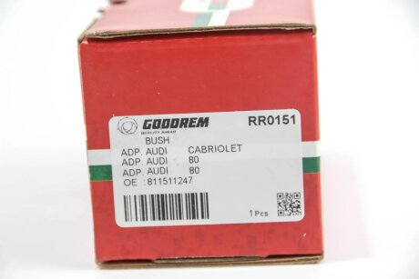 Сайлентблок задньої балки Audi 80 86-95 goodrem RR0151