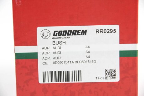 Сайлентблок задньої балки Audi A4 95-01 goodrem RR0295