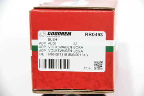 Сайлентблок переднього важеля A3 (8L1)/Leon (1M1)/Golf IV 96- (задній) goodrem RR0493