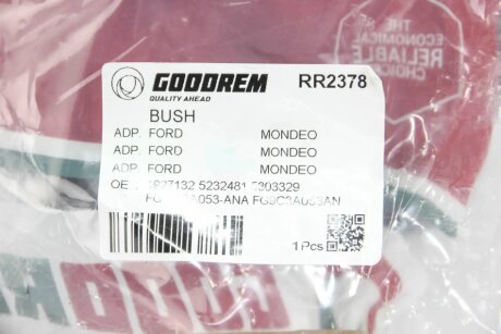 Сайлентблок важеля перед. Ford Mondeo V 14- (з кронштейном) Л. goodrem RR2378