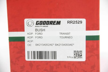 Сайлентблок переднього важеля позаду знизу FORD Transit 12- goodrem RR2529