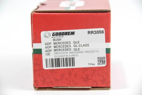 Сайлентблок попереч.важеля (переднего/зверху) MB Gl-class (X164)/ML (W164) 05- goodrem RR3856