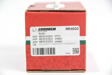 Сайлентблок переднього важеля Vito (639) 03- goodrem RR4032