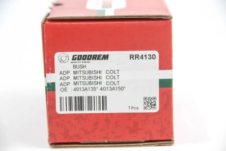 Сайлентблок важеля перед. (нижн./перед.) Colt 04-13 goodrem RR4130