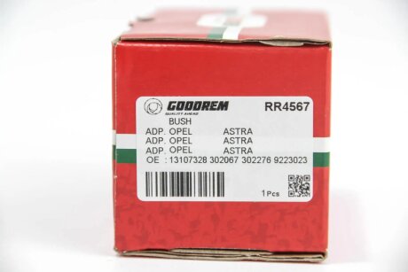 Сайлентблок передньої балки Astra G/H/Zafira 98-14 (задній) goodrem RR4567