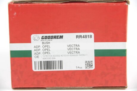 Сайлентблок заднього важеля Vectra B 96-03 goodrem RR4818