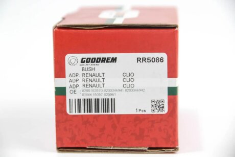 Сайлентблок переднього важеля Megane/Scenic 03- goodrem RR5086
