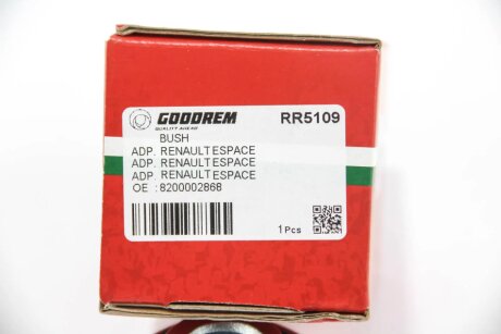 Сайлентблок переднього важеля Trafic/Vivaro 01- (спереду) goodrem RR5109