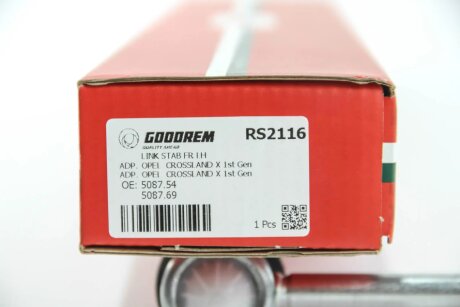 Тяга cтабілізатора перед. Peugeot 207/208 Л. goodrem RS2116