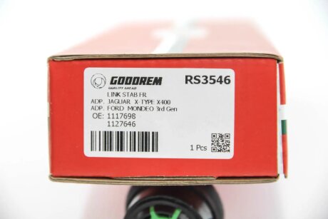 Тяга cтабілізатора перед. Ford Mondeo III 00-07 goodrem RS3546