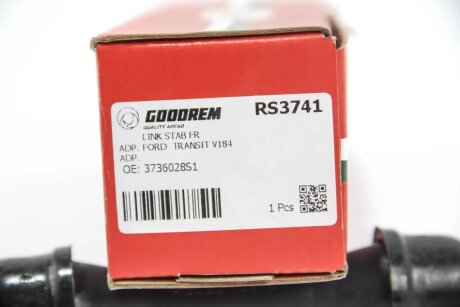 Тяга стабілізатора перед. Ford Transit 98-06 (2.0D -03) goodrem RS3741