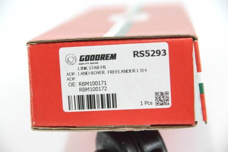 Тяга стабілізатора перед. Landrover Freelander 98- goodrem RS5293