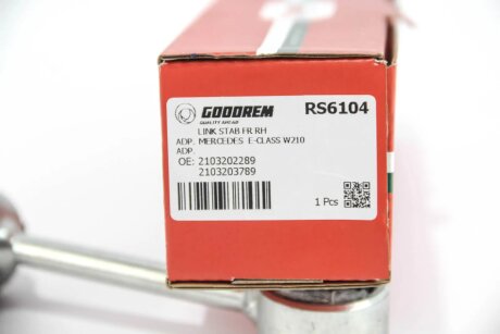 Тяга стабілізатора перед. MB W210 Пр. goodrem RS6104