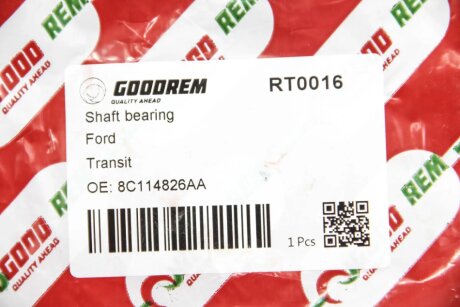 Підвісний підшипник Transit (V347) 06- (30mm) goodrem RT0016