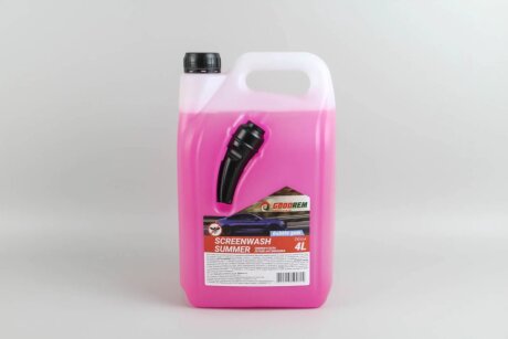 Омивач скла літній "BubbleGum" (4л) Антимошка goodrem RW0001 на Рено Меган 3