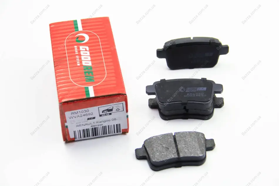 Колодки ручного (стоячого) гальма Goodrem RM1030 (фото 1)