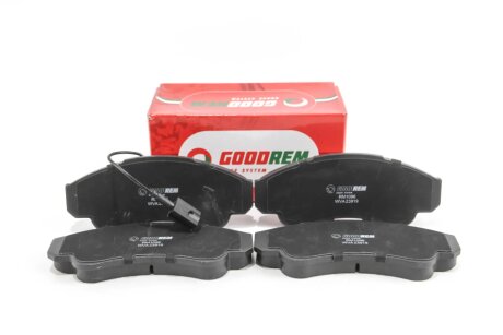 Передние тормозные колодки goodrem RM1096 на Пежо Боксер