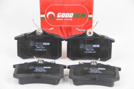 Колодки ручного (стоячого) тормоза goodrem RM1261 на Фольксваген Поло седан