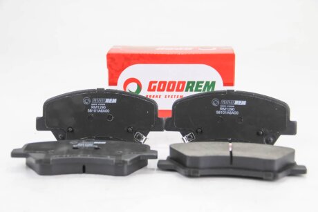 Колодки ручного (стоячого) тормоза goodrem RM1290 на Хендай Солярис