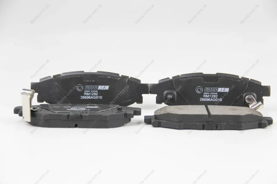 Колодки ручного (стоячого) тормоза goodrem RM1292