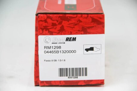 Передні тормозні (гальмівні) колодки goodrem RM1298