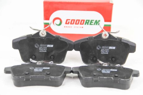 Колодки ручного (стоячого) гальма goodrem RM1301 на Ситроен Дс5