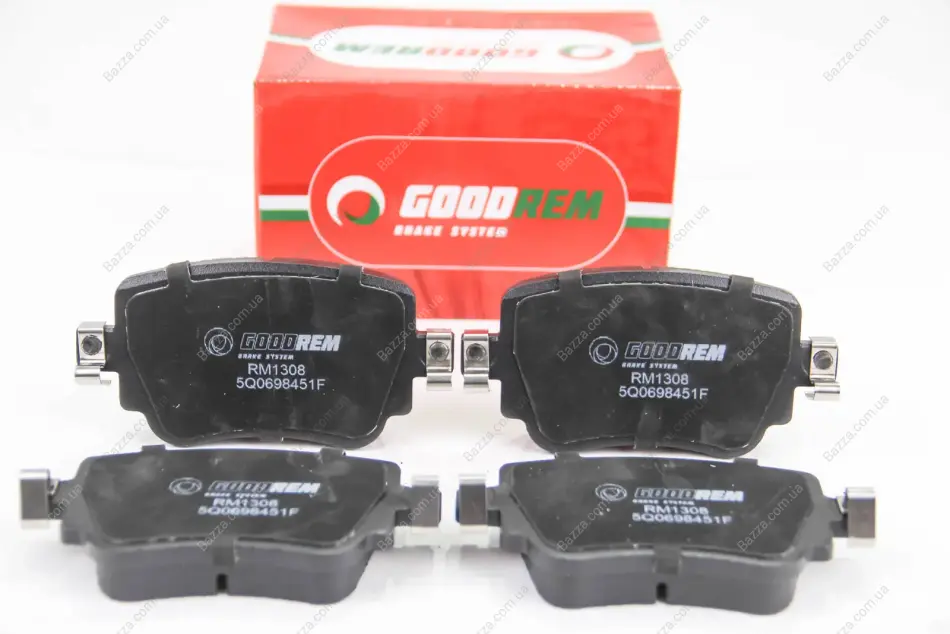 Колодки ручного (стоячого) гальма Goodrem RM1308 (фото 1)