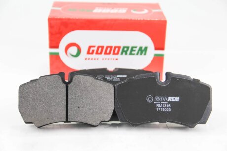 Колодки ручного (стоячого) тормоза goodrem RM1316