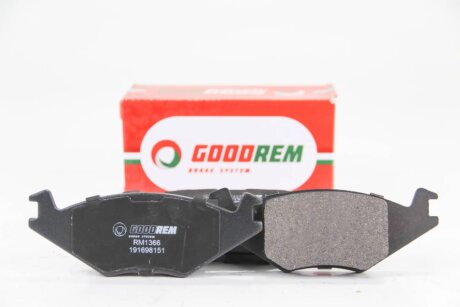 Колодки ручного (стоячого) тормоза goodrem RM1366