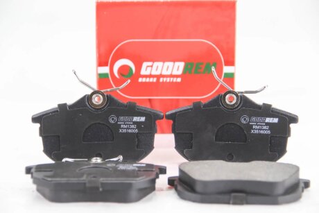Колодки ручного (стоячого) тормоза goodrem RM1382 на Митсубиси Спейс стар
