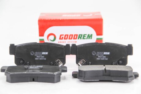 Колодки ручного (стоячого) тормоза goodrem RM1385 на Рено Cимбол