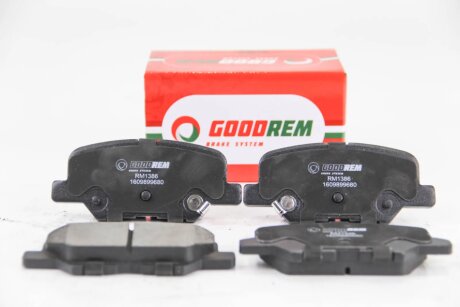 Колодки ручного (стоячого) тормоза goodrem RM1386 на Митсубиси ASX