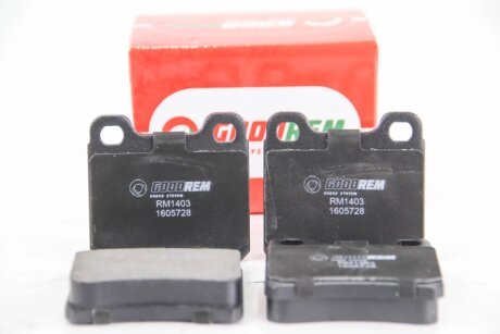 Колодки ручного (стоячого) гальма goodrem RM1403 на Опель Кадет е