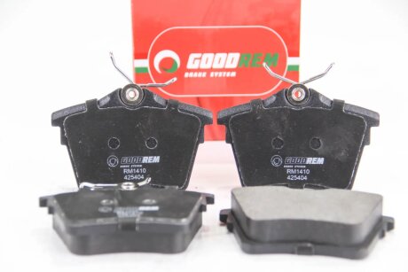 Колодки ручного (стоячого) тормоза goodrem RM1410