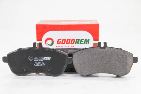 Передние тормозные колодки goodrem RM1412