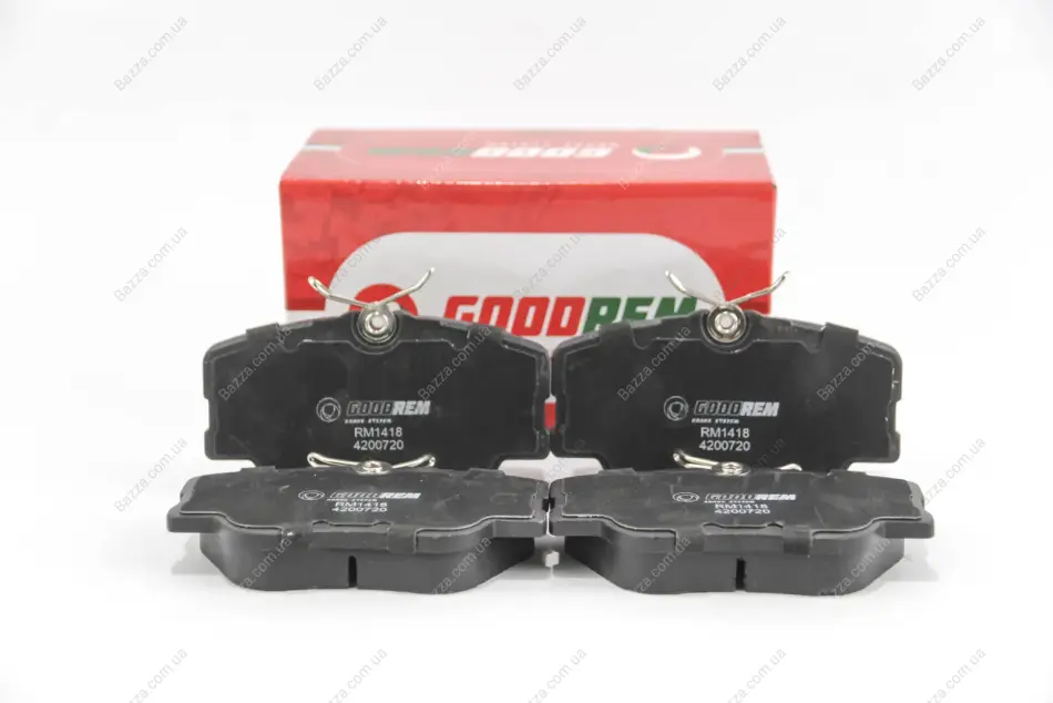 Колодки ручного (стоячого) тормоза goodrem RM1418