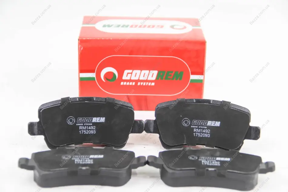 Колодки ручного (стоячого) тормоза goodrem RM1492