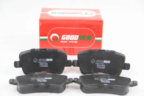 Колодки ручного (стоячого) тормоза goodrem RM1492 Рендж (ленд) ровер Эвок