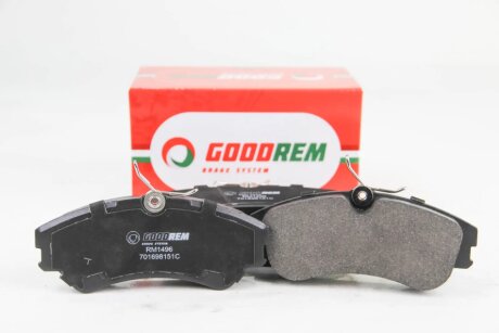 Колодки ручного (стоячого) гальма goodrem RM1496