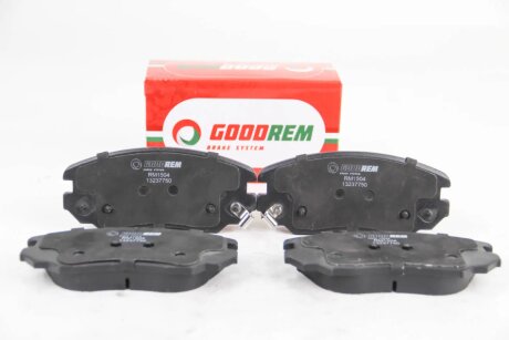 Колодки ручного (стоячого) тормоза goodrem RM1504 на Опель Инсигния а