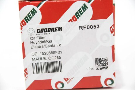 Масляный фильтр goodrem RF0053