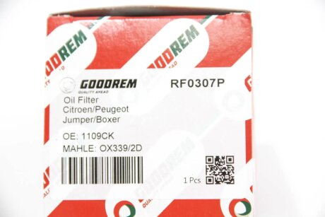 Масляный фильтр goodrem RF0307P